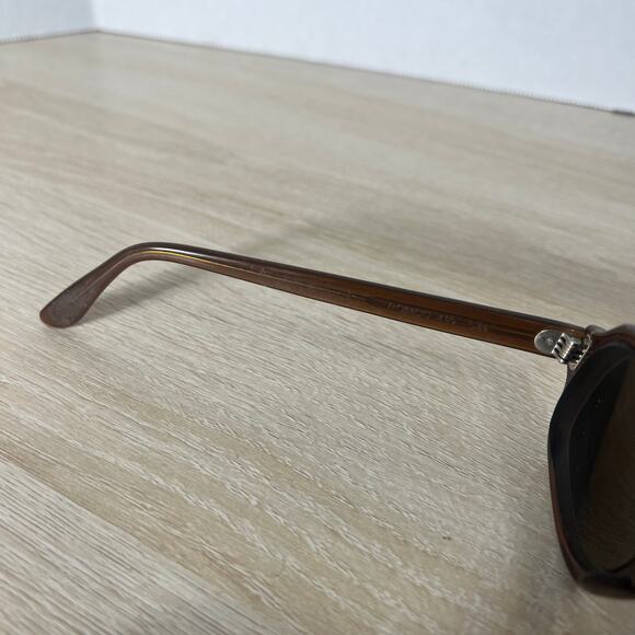 Vintage Romco 4 1/2 - 5 3/4 RO 48-20 Eyeglasses READ DESC FRAMES ONLY Brown - Picture 5 of 14